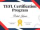 TEFL Certification Programs